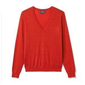 Eric Bompard Cashmere V Neck Sweater S
